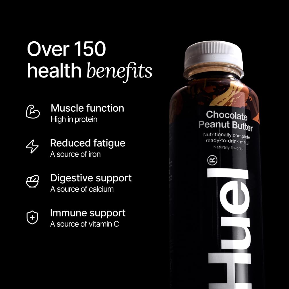 Huel Black Edition Ready-to-Drink | Meal Replacement Protein Shake | Vegan