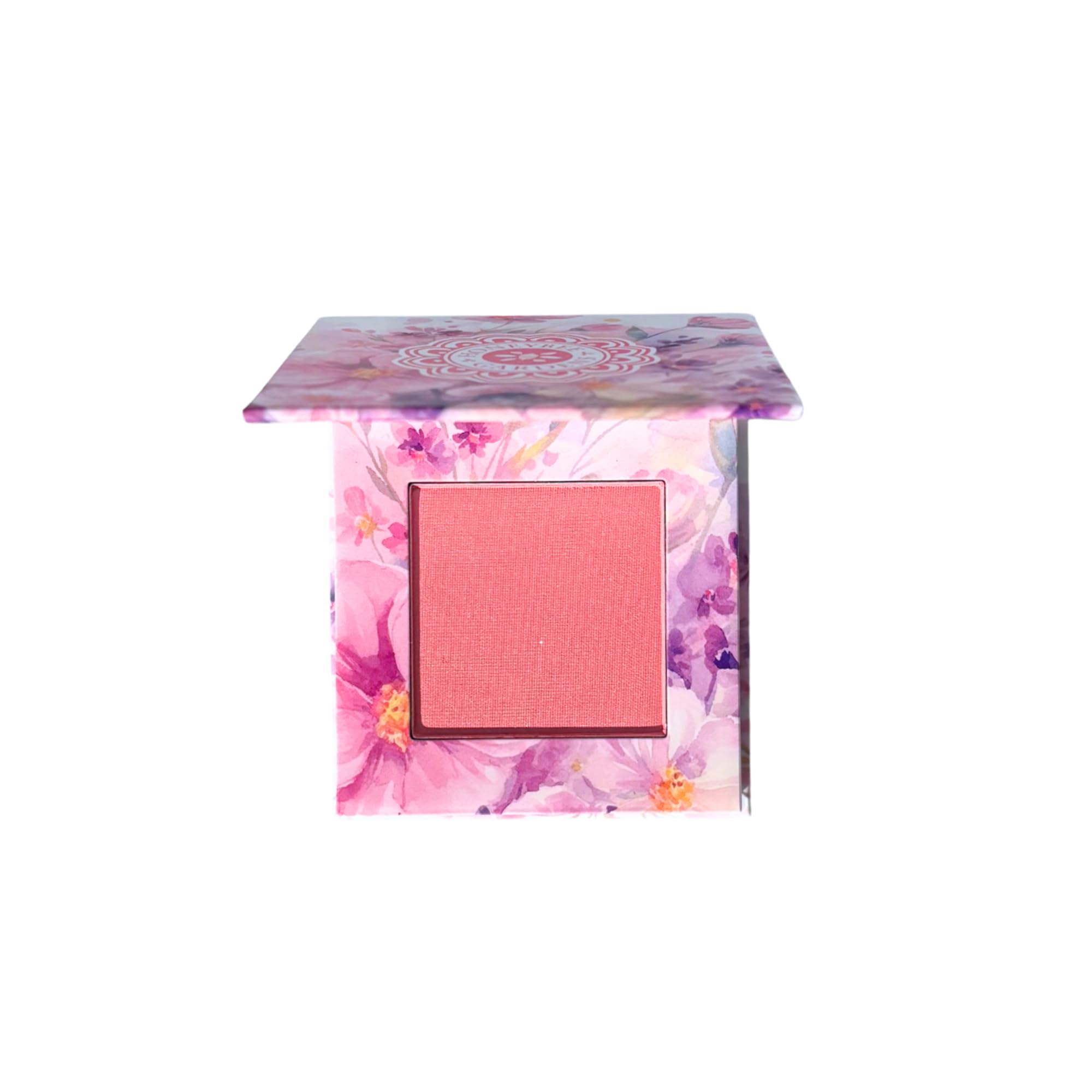 Honeybee Gardens Wildflower Blooming Blush, Vegan Pressed Powder, Natural Botanical Formula, 0.14oz (Primrose)
