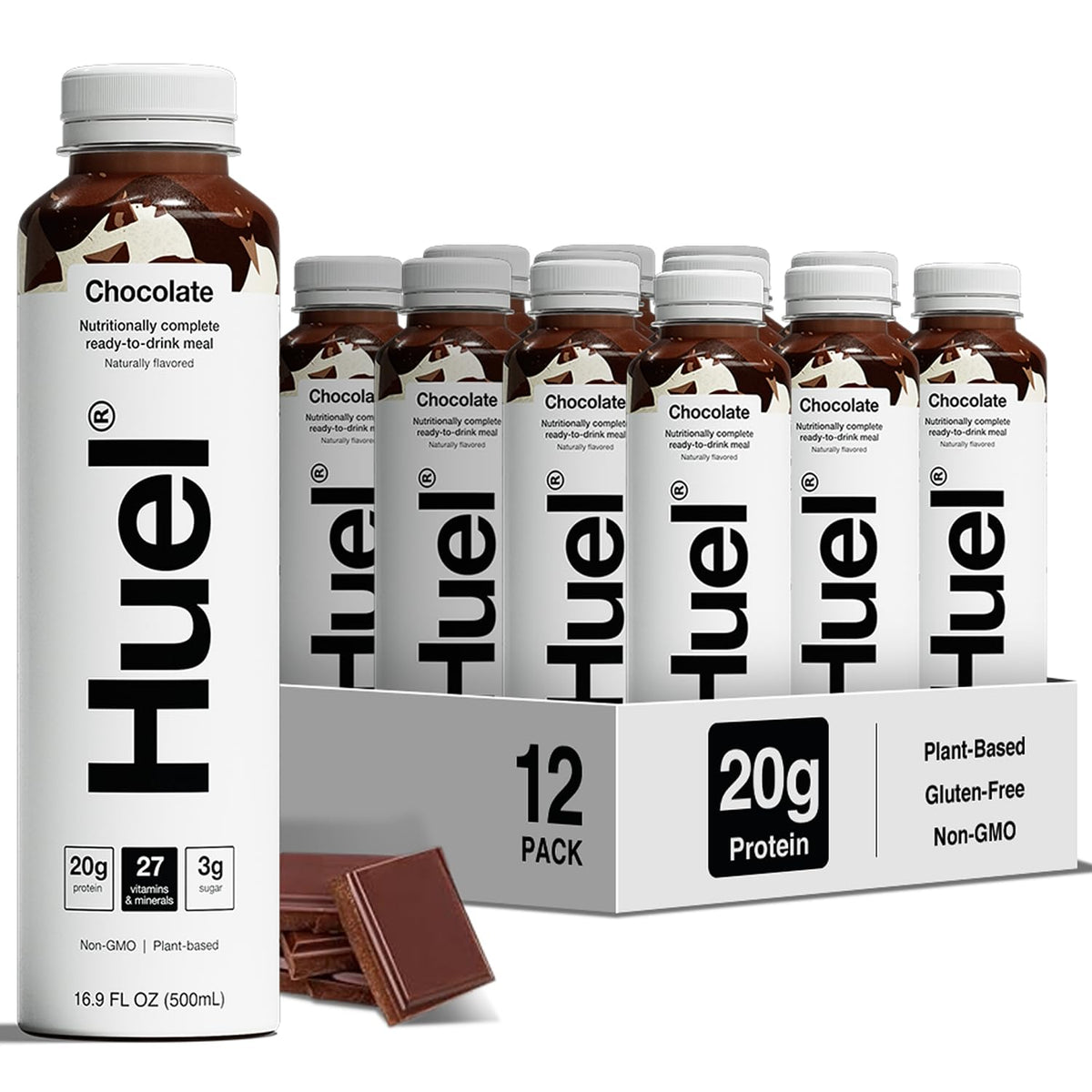 Huel Black Edition Ready-to-Drink | Meal Replacement Protein Shake | Vegan