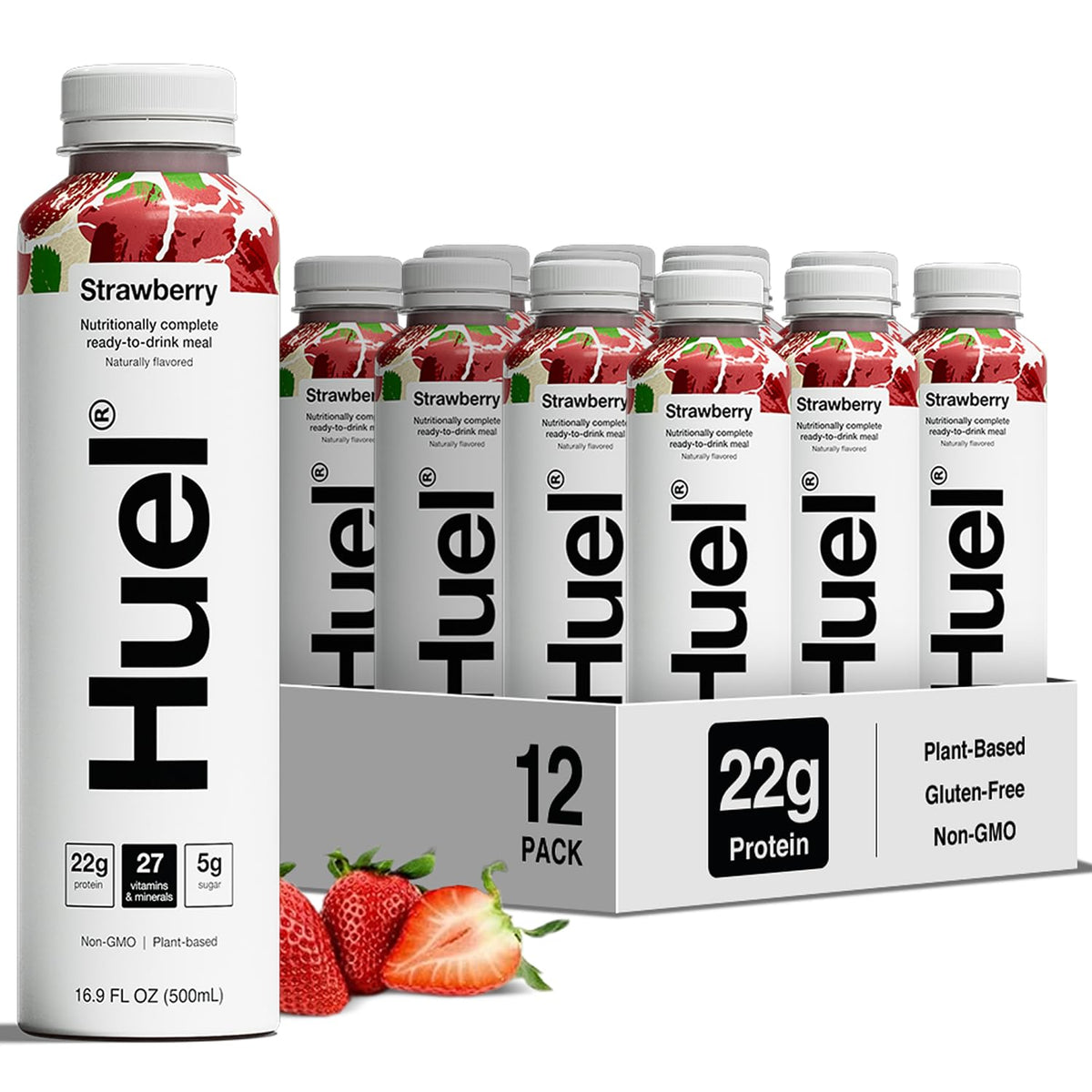 Huel Black Edition Ready-to-Drink | Meal Replacement Protein Shake | Vegan