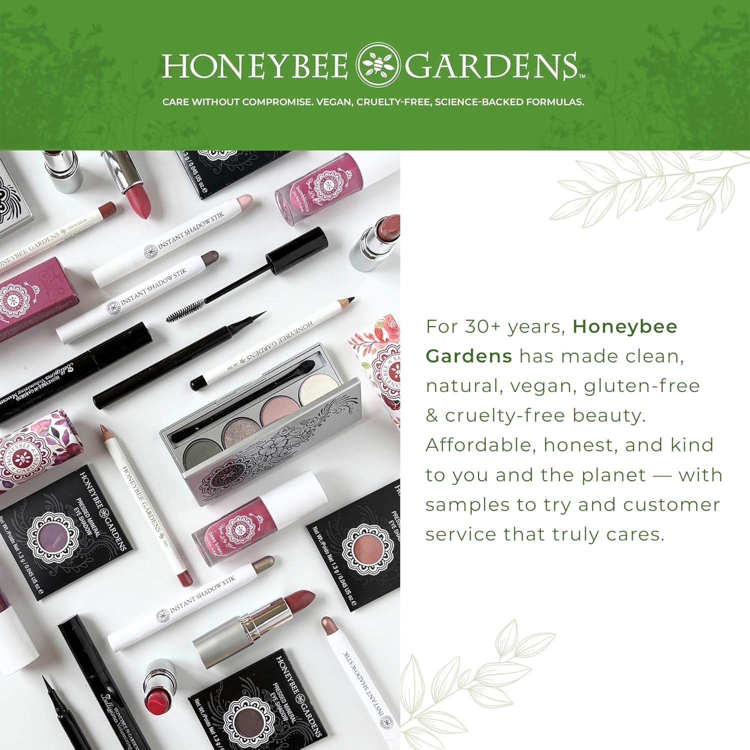 Honeybee Gardens Complexion Perfecting Blush Rendezvous, Soft Rose Natural & Glowy Finish Powder Blush for Cheeks, Highly Pigmented Long Lasting Blush, Vegan & Gluten-Free Face Makeup, 8.5g